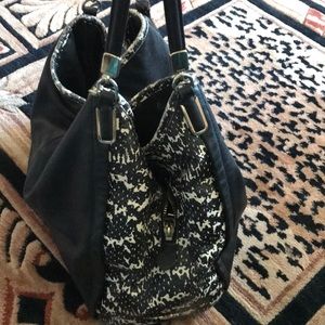 Leather coach bag